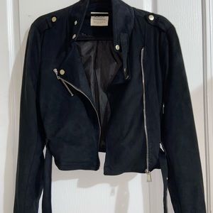 black jacket